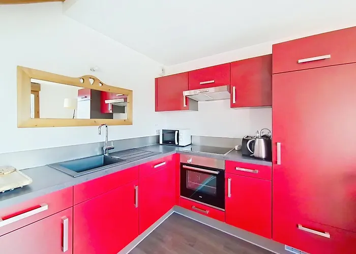 아파트 Bellevue Bl42 Charming & Mountain 6 Pers Châtel